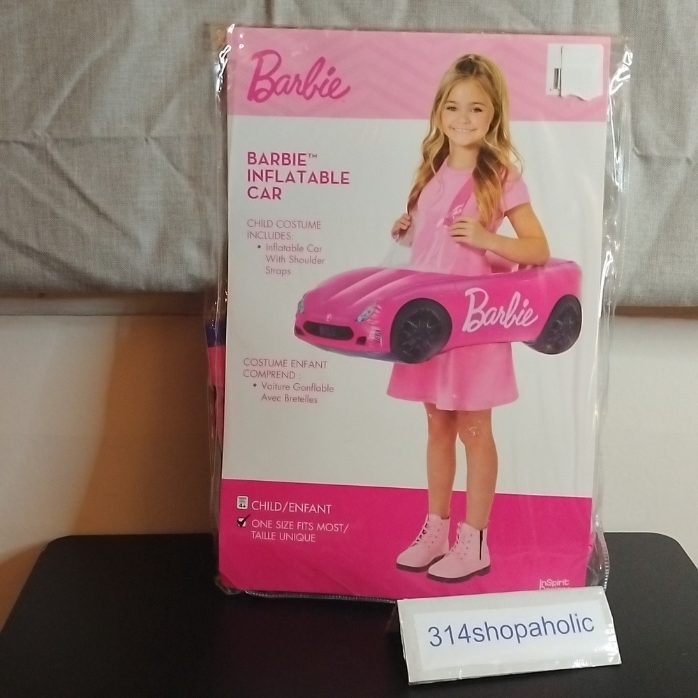 Girls Barbie Inflatable Car Costume